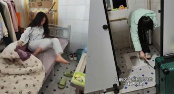 Wanita yang Tinggal di Kamar Mandi untuk Menghemat Uang